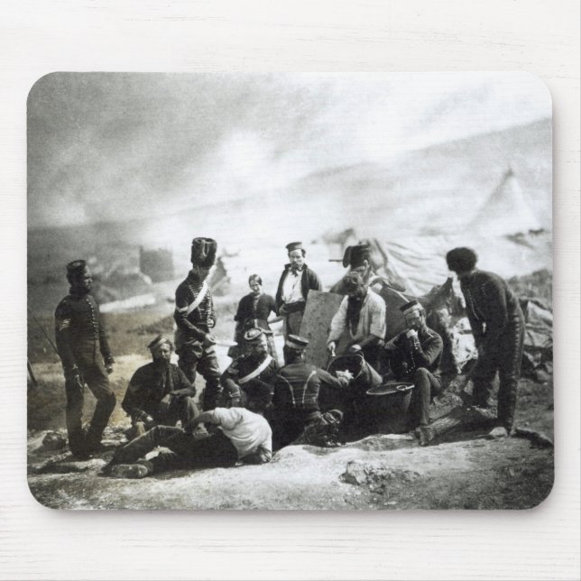 Soldiers in the Crimea, c.1855 Mouse Mat (Front)