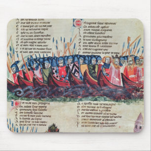 Soldiers in their Ships Mouse Mat
