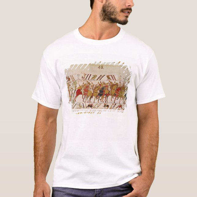 Soldiers leaving Hastings to do battle with T-Shirt (Front)
