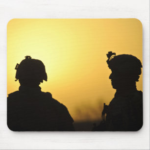 soldiers mouse mat