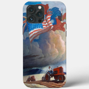 Soldiers of the Soil by Newell Convers Wyeth iPhone 13 Pro Max Case