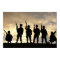 Soldiers on Patrol Military Silhouettes