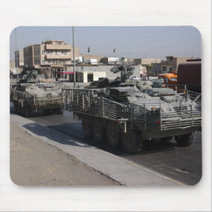 soldiers patrolling mouse mat