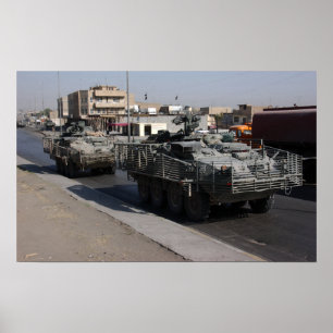 soldiers patrolling poster