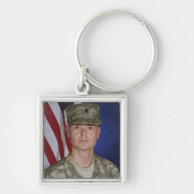 Soldiers Photo Key Chain - Template (Front)