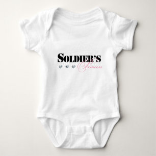 Soldier's Princess Baby Bodysuit