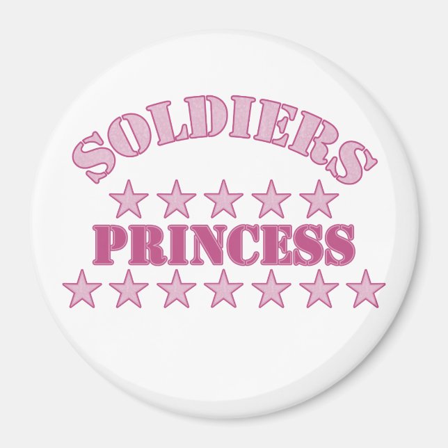 Soldiers Princess Magnet (Front)