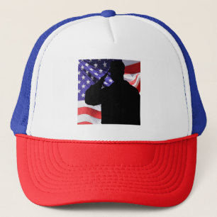Soldier's Shadow Salute Trucker Hat