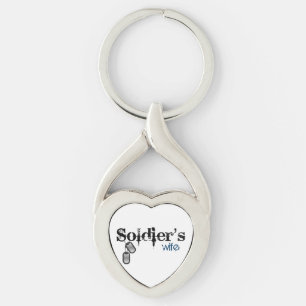 Soldier's Wife Key Ring