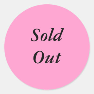 SoldOut Classic Round Sticker