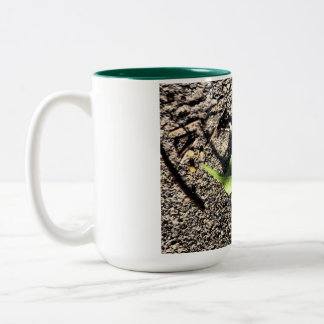 Sole Leaf Two-Tone Coffee Mug