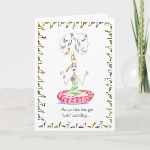 "Sole" searching friendship or birthday card