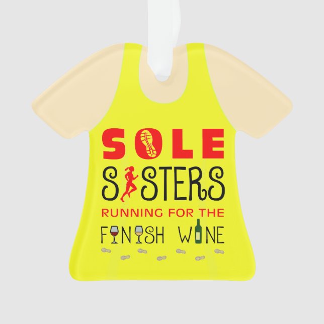 Sole Sisters Girls' Weekend Commemorative Ornament (Front)