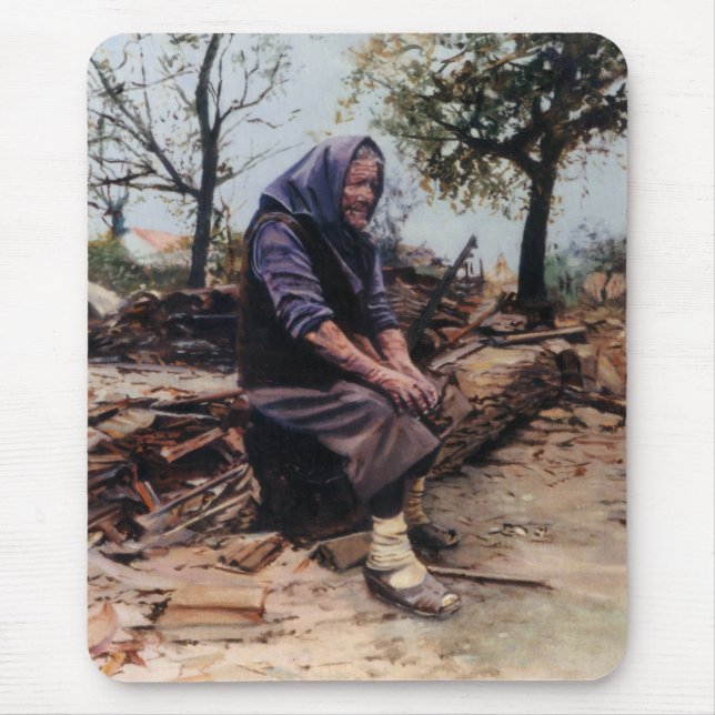 Soledad (Apunte)/Solitude (Sketch) Mouse Mat (Front)