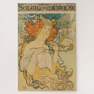 Soleil du Dimanche – Alphonse Mucha Jigsaw Puzzle