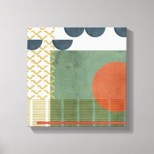 Soleil Rouge III Canvas Print