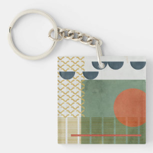 Soleil Rouge III Key Ring