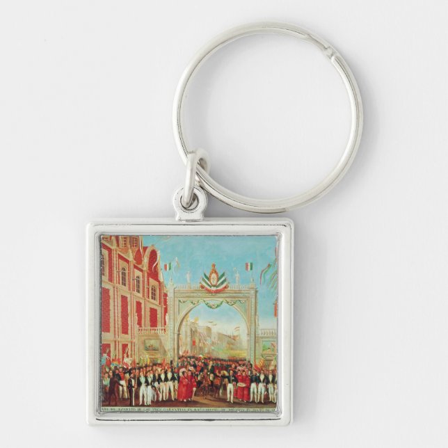 Solemn and Peaceful Entry of the Army Key Ring (Front)