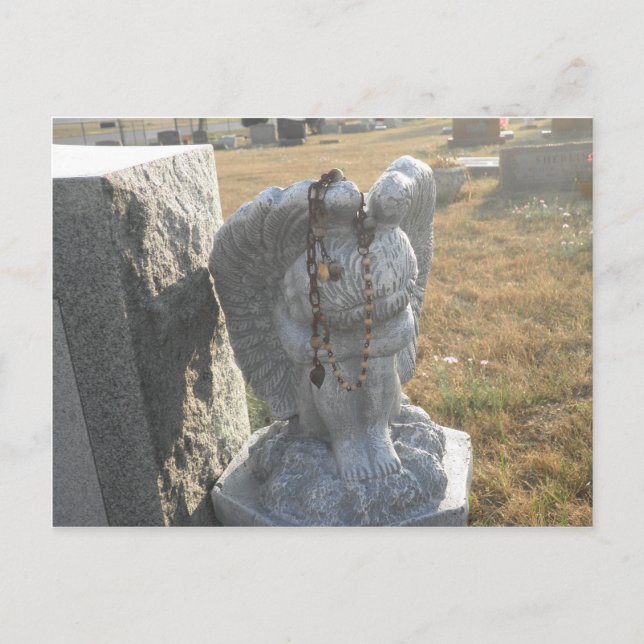 Solemn Angel Postcard (Front)