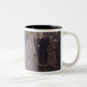 Solemn Communion Two-Tone Coffee Mug