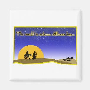 Solemn Stillness Magnet