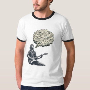 Solfeggio explosive guitar player T-Shirt
