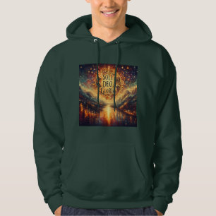 Soli Deo Gloria, Glory be to God Alone, Christian, Hoodie