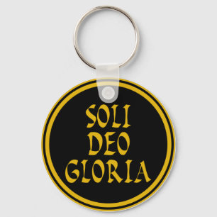 Soli Deo Gloria Key Ring