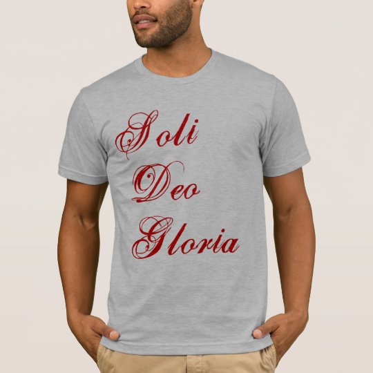 Soli Deo Gloria T-Shirt
