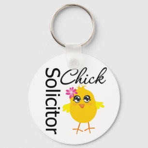 Solicitor Chick Key Ring