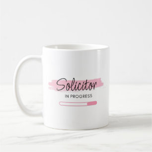 Solicitor In Progress – Personalised Coffee Mug