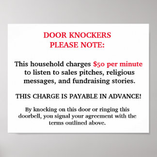 Solicitors pay YOU! Poster