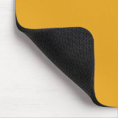 Solid amber dirty yellow mouse mat (Corner)