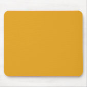 Solid amber dirty yellow mouse mat (Front)