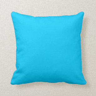 Solid Aqua Blue Cushion