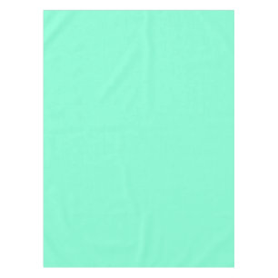 Solid Aquamarine Tablecloth