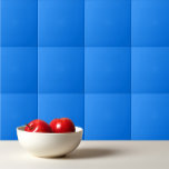 Solid azure blue tile<br><div class="desc">Solid color azure blue design.</div>