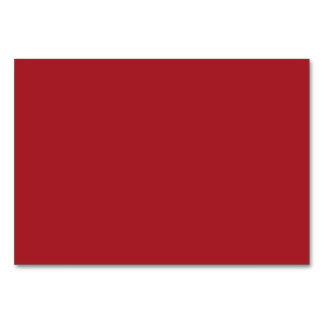 Solid Barcelona Red Mica colour Table Number