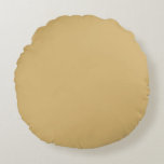 Solid Beige Round Cushion<br><div class="desc">A cute beige colour with an empty text template in three lines. Click personalise to add short words or names, or buy it as it is, as a matching solid colour. If you want the word to be in the middle, please leave the first line empty, then write the word....</div>