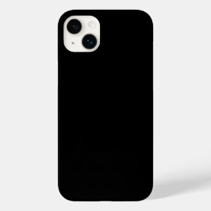 Solid Black Case-Mate iPhone 14 Plus Case