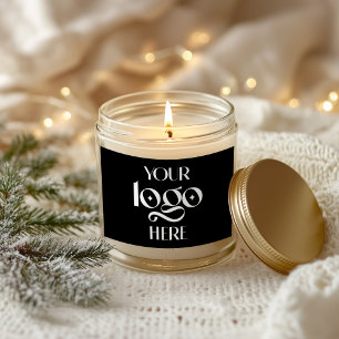 Solid Black Rectangular Sticker