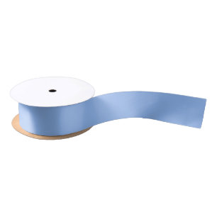 Solid Blue Cornflower Blue solid color Satin Ribbon