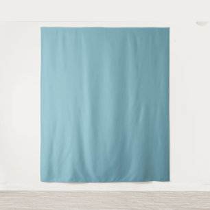 Solid Blue Pastel Tone Minimalist Professional Tapestry