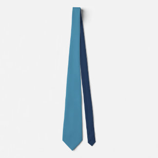 Solid Blue Pastel Tone Minimalist Professional Tie