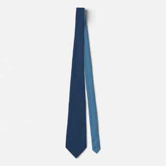 Solid Blue Pastel Tone Minimalist Professional Tie