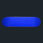Solid Bright Blue Skateboard<br><div class="desc">Skateboard with a solid Bright Blue background ready for you to use as is or to customise with your own images or text.</div>