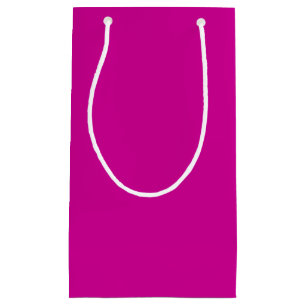 Solid Bright Magenta Small Gift Bag