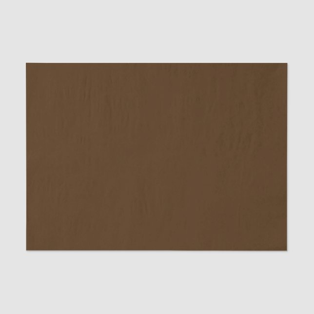 Solid Brown Tissue Paper (Front)