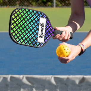 Solid Circle Cross by Kenneth Yoncich Pickleball Paddle