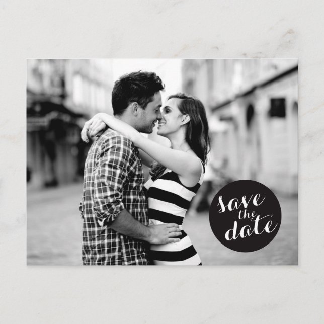 SOLID CIRCLE | SAVE THE DATE ANNOUNCEMENT (Front)